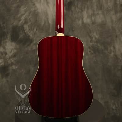 2006 Epiphone Hummingbird-12 string flattop acoustic Cherry Sunburst NEAR MINT!!! image 20