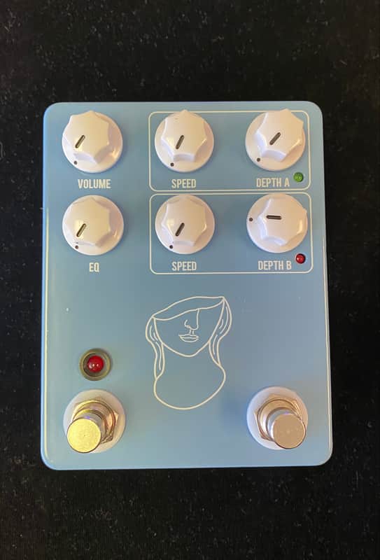 JHS Artificial Blonde Madison Cunningham Signature Vibrato 2022 - Present - Blue image 1