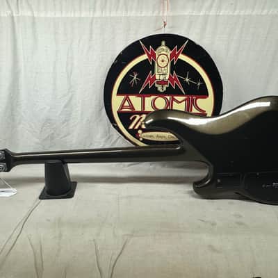 Ibanez MC924 mc 924 Musician 4-string Bass with Case - MIJ Made In Japan 1983 - Metallic Black image 8
