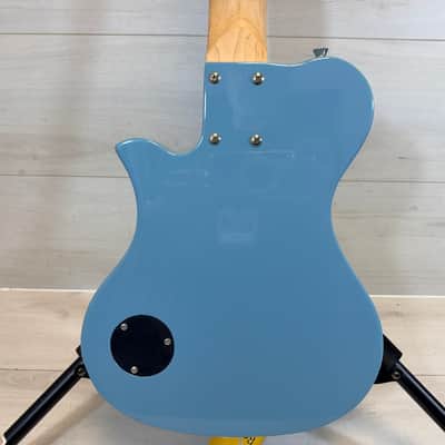 First Act ME263 1/2 Size Mini Electric Guitar Light Blue 2000s–2010s image 7