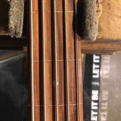 Warmoth 5-String Fretless Bass Sunburst image 9
