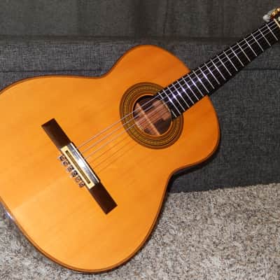 YUKINOBU CHAI CUSTOM 1989 - ROBERT BOUCHET CLASS CLASSICAL CONCERT GUITAR - SPRUCE/BRAZILIAN ROSEWOOD image 2