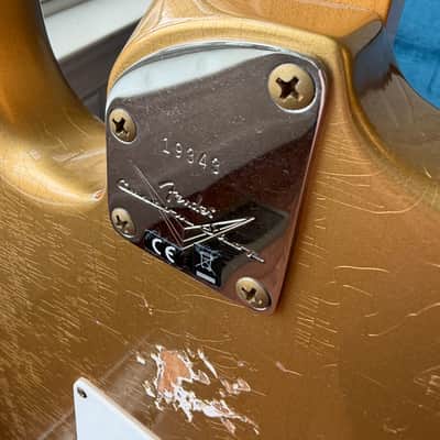 2026 Fender Custom Shop Stratocaster Pro W25 Relic - HLE Gold image 11
