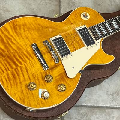 2026 Gibson USA Les Paul Standard '50s Figured Top Electric Guitar Honey Amber image 3