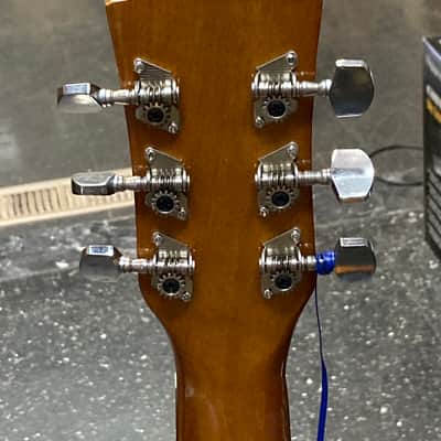 Dakesi Acoustic guitar 38 in cutaway Natural image 4
