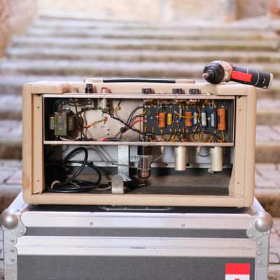 1964 Fender Reverb Unit 6G15 - Blonde - Rare image 3
