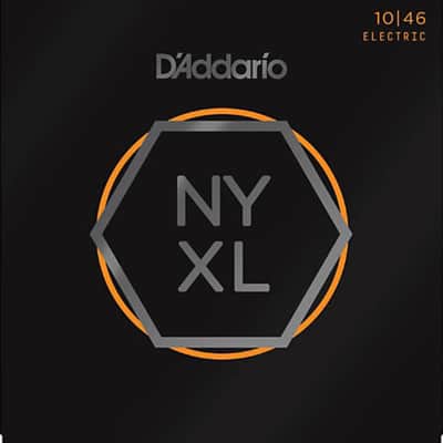 D'Addario NYXL1046 Nickel Wound Electric Guitar Strings, Regular Light, 10-46 image 1