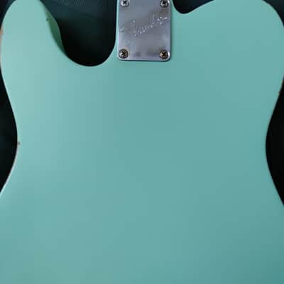 2021 Fender American Performer Telecaster Satin Surf Green RELIC w/GIGBAG image 21