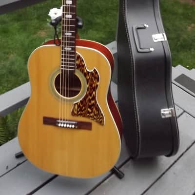 Vintage 1960's Made In Japan Kingston V-2 Acoustic Guitar W/OSC image 19