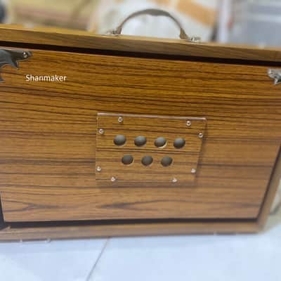 Amazing best sounding, teack wood, Handmade shruti Box, tuned 432hz long stamina deeper bass sound, very good bass image 10