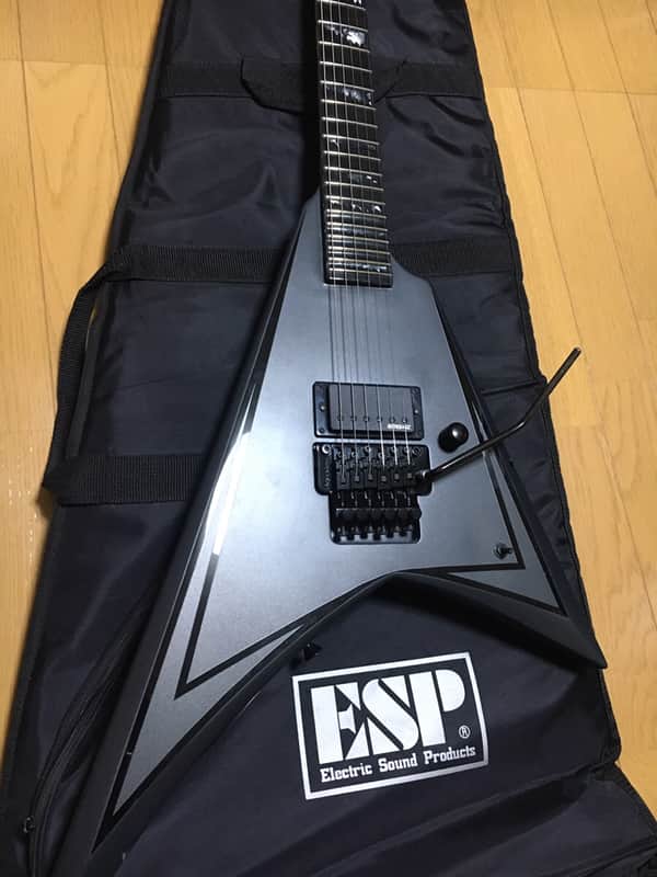 EDWARDS by ESP E-AL-166 Blacky Alexi Laiho Signature Guitar, | Reverb