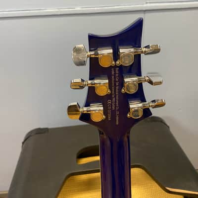 PRS SE Standard 24 2018 - 2023 - Translucent Blue with PRS gig bag image 5