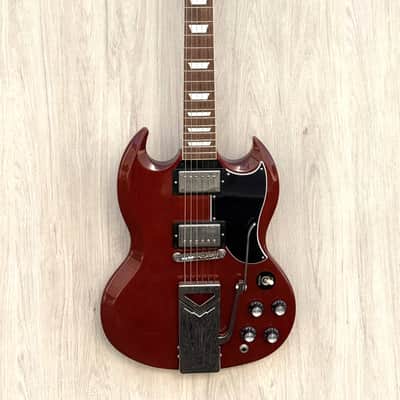 Gibson SG Standard 61 With Sideways Vibrola 2022 - Vintage Cherry image 1
