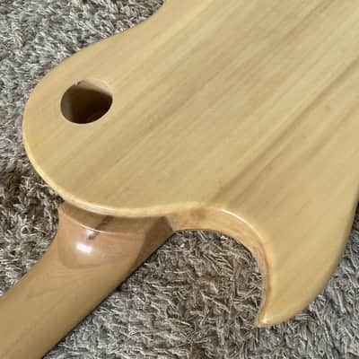 Harley Benton LP Style Semi Finished Guitar Project, Maple Neck, Rosewood Fingerboard image 6