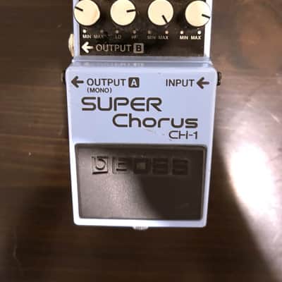 Boss CH-1 Stereo Super Chorus Pedal (Vintage 90s Pink Label) image 2