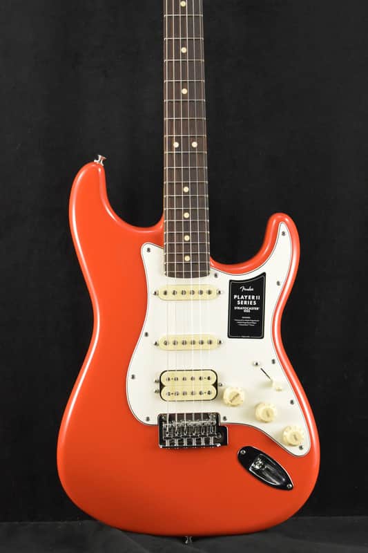 Mint Fender Player II Stratocaster HSS Coral Red Rosewood Fingerboard image 1