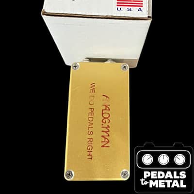 Analogman Sun Face Red Dot NKT LG Low Gain Germanium Fuzz with Sun Dial Knob 2023 - Present - Gold X16794 image 8