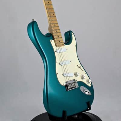 RARE 2001 FENDER AMERICAN SERIES STRATOCASTER AQUA MARINE METALLIC ONLY MADE 1YR image 4