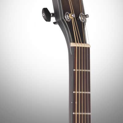 Ibanez AEWC400 Acoustic-Electric Guitar, Transparent Black Sunburst image 6