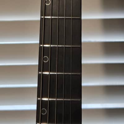Schecter Diamond Series SVSS Exotic Black Limba 2022 - Black Limba Wood Grain image 3