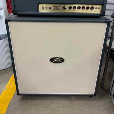 Peavey Penta 140 Watt Tube Guitar Amplifier Head and Cabinet 2000s Green image 1