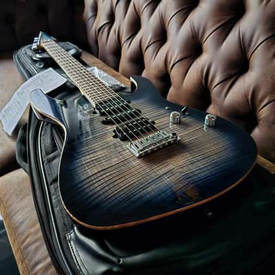 Suhr Modern Plus - Faded Trans Whale Blue Burst image 12