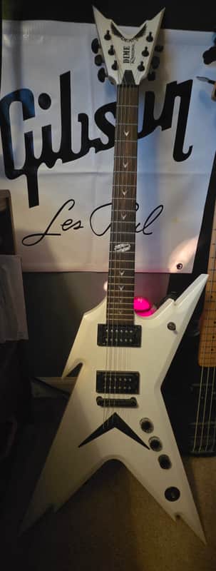 Dean Dime Razorback 2007 Pearl White image 1