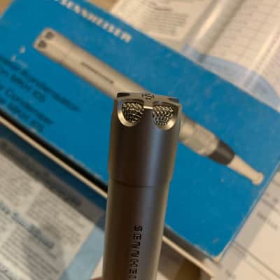 Mint vintage Sennheiser MKH 105 in original box and papers image 10