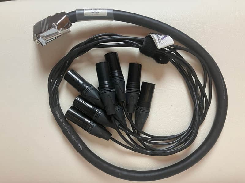 Apogee DA8IFC Interface Cable Tascam DB-25 to XLR