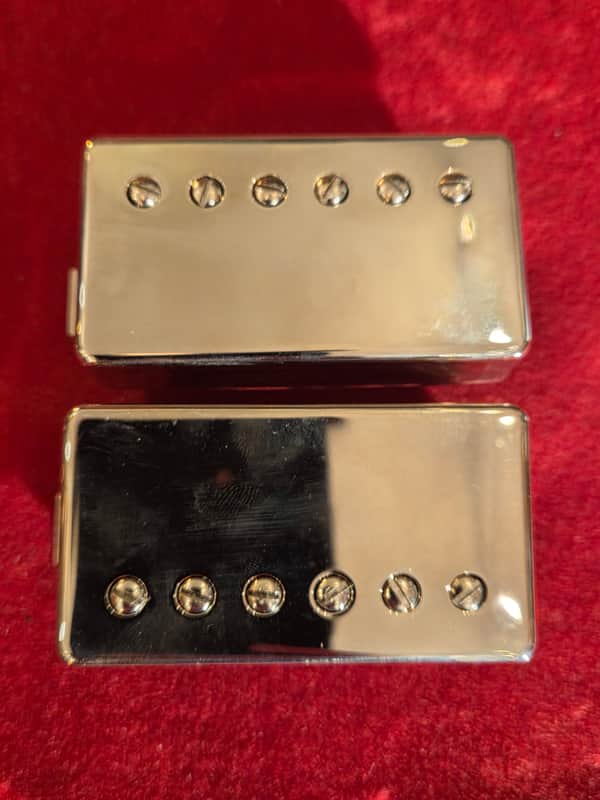 Gibson 2025 Rhythm/Lead '61 Humbucker Set Chrome image 1