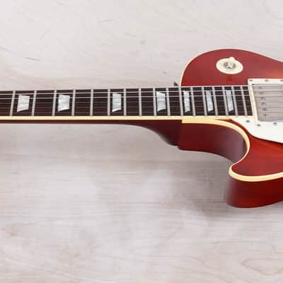Orville LPS-75 Les Paul Standard Left Handed MIJ 1997 Cherry Sunburst Japan Gibson Lefty w/ Bag image 2