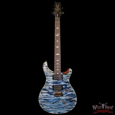 2026 PRS Signature Dealer Exclusive LTD Artist Grade Custom 24 Quilt Faded Indigo(Private Stock Color) 7.15 lbs image 3