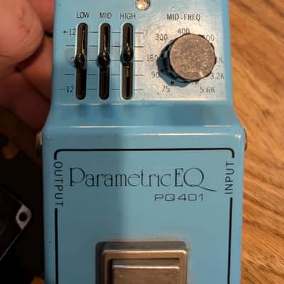 Ibanez PQ-401 Parametric Equalizer 1980s - Blue image 6