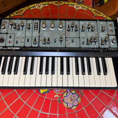Roland System 100 Model 101 37-Key Synthesizer 1975 - 1979 - Black image 1