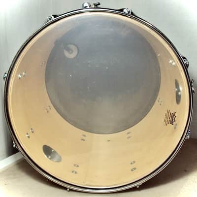 Ludwig 18" x 16" Power Factory Floor Tom Natural Red Mahogany image 11