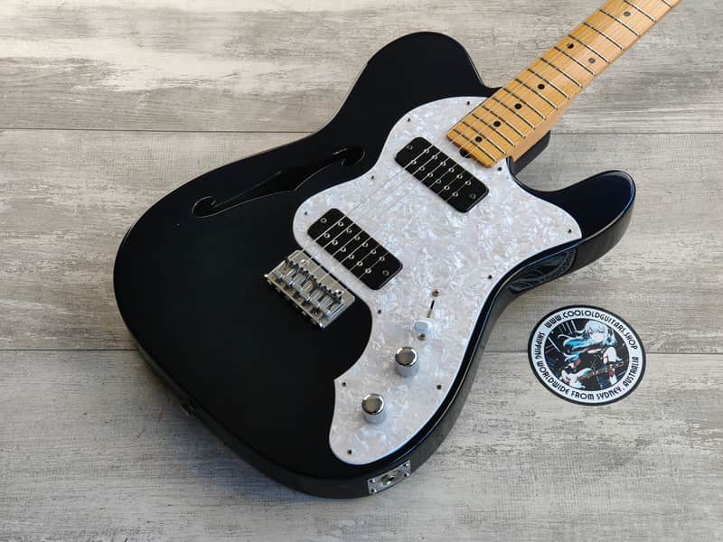 1974 Greco Japan TE-500 Thinline Semi Hollowbody Telecaster Deluxe (Navy Blue Sparkle) image 1