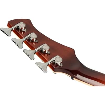 Ortega KTSM2-4 Signature Series Ken Taylor Solid Spruce Top Nato Neck Cutaway 4-String Acoustic-Electric Bass Guitar w/Gig Bag image 16