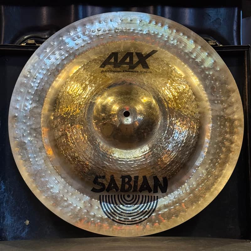 Walfredo Reyes Jr Collection 19" Sabian AAX X-Treme Chinese Brilliant No.2 - 1218g image 1