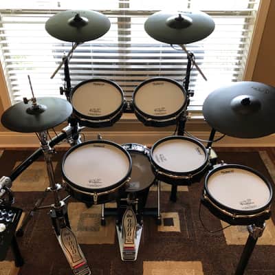 Upgraded Pads, Cymbals and rack Roland TD-25KV image 1