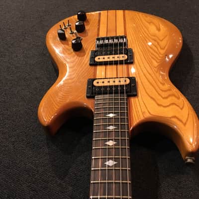 No.021126 Rare! Aria Pro II TS-600 Natural Through-Neck Japan Vintage EX--- image 5