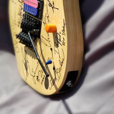 Kiesel JB24 Jason Becker Tribute - *Jason's Personal Guitar Signed by Multiple Guitarists* image 13