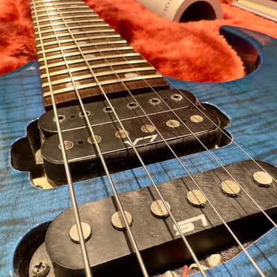 Ibanez RG570CT Fujigen 1995 / Transparent Blue - MIJ image 13