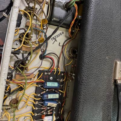 Fender Twin Reverb "Drip Edge" 2-Channel 100-Watt 2x12" Guitar Combo 1968 - 1969 Silverface image 6