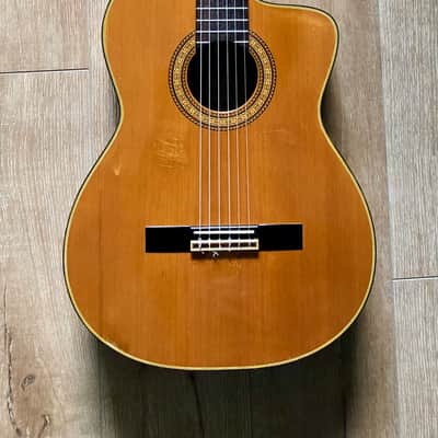 Takamine CP-132SC 1990 MIJ Natural Classical Electric vintage guitar w/ HSC image 1