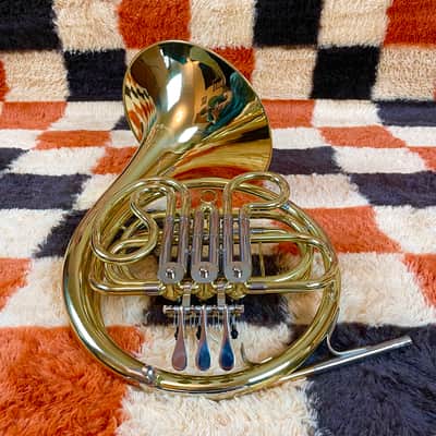 Used Jupiter JHR-752 Single French Horn 3 Valve With Case Plays Great/See Video image 3