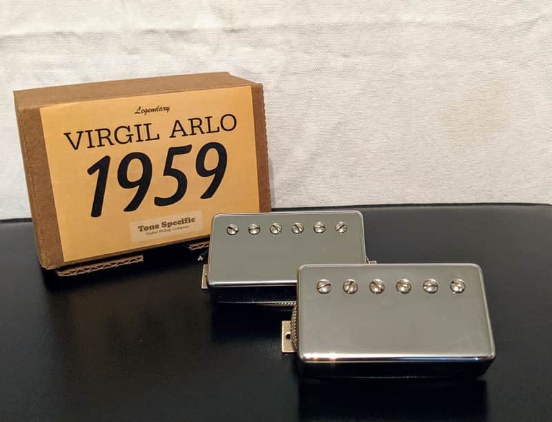 1959 Virgil Arlo "Tan Label" PAF Humbucker Pickups by Tone Specific image 1