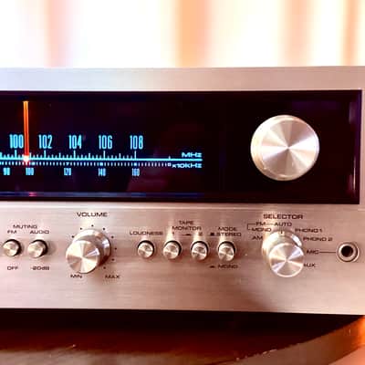 🎶✨ Pioneer SX-727 Vintage Stereo Receiver w/ Original Wood Case — Serviced/Cleaned, LED Dial, FM Aligned,  Excellent Cosmetics image 5