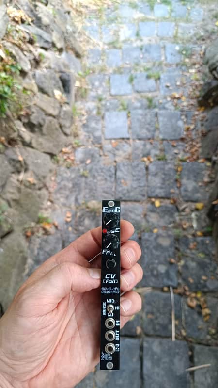 DIY EG (AD Envelope generator with CV control) 2025 - Black image 1