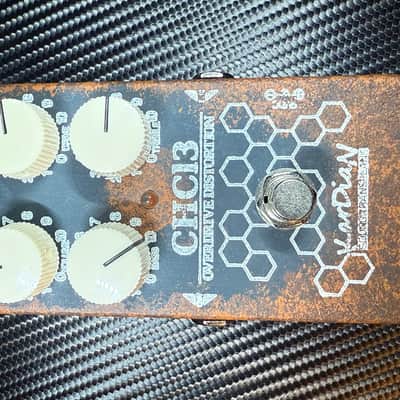 KarDian  CH-13 Overdrive-Distortion, OPEN BOX,  Chloroform, Sound Transplant Custom Build Series , 2024, Black-Brown-White Graphics image 14