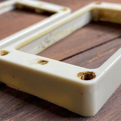 General Vintage Tone  1959 Humbucker Rings PAF butyrate M69 Aged the burst holy grails !  Porcelain image 2